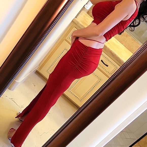 Tiger Mist Red Pearlie Top & Skirt Set, XS - Picture 8 of 14